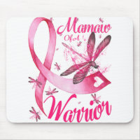 Mamaw of a Warrior Dragonfly Brustkrebs