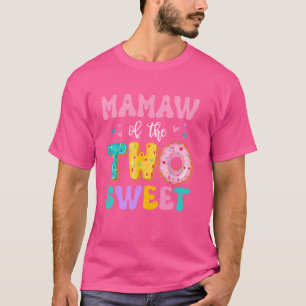 Mamaw von den zwei süßen Donut-Geburtstagskindern T-Shirt