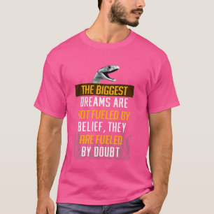 Mamba Motivationsmentalität Träume werden nicht an T-Shirt