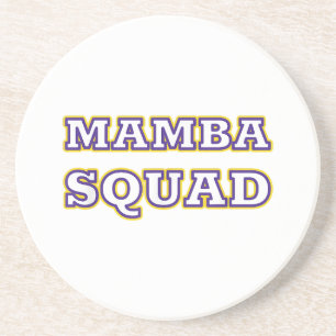 Mamba Squad lustige Kleidung für Schlangenliebhabe Getränkeuntersetzer