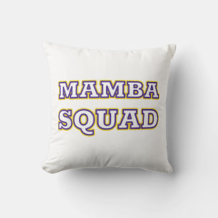 Mamba Squad lustige Kleidung für Schlangenliebhabe Kissen