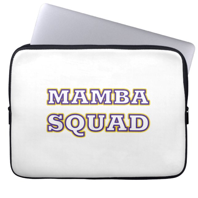 Mamba Squad lustiges Kleid für Snake Lover Laptopschutzhülle (Vorderseite)
