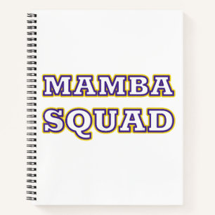 Mamba Squad lustiges Kleid für Snake Lover Notizbuch
