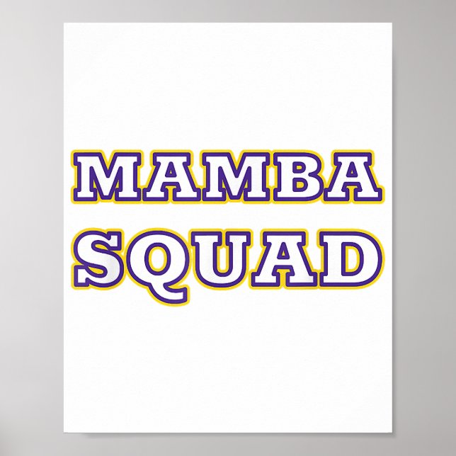 Mamba Squad lustiges Kleid für Snake Lover Poster (Vorne)