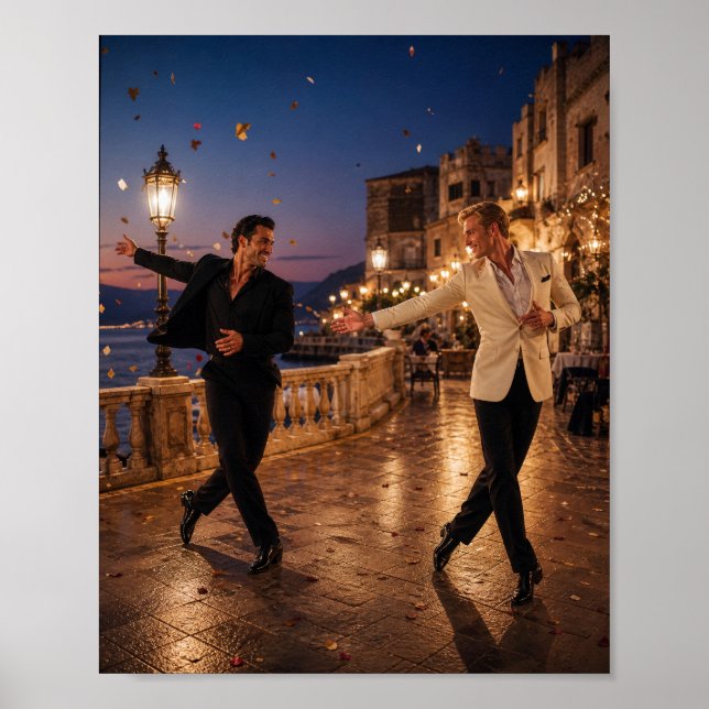 Mambo Italiano | Gay Art Project Poster (Vorne)