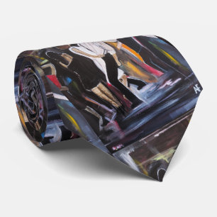 Mambo-Nacht Gemälde von Alfred Fox Krawatte