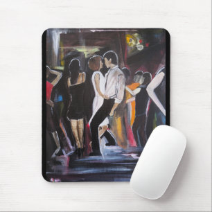 Mambo Night Gemälde von Alfred Fox Mousepad