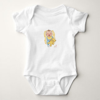 Mameluco con punto de jersey para bebés baby strampler