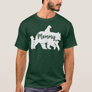Mami Bären mit 3 Kneipen, Mami Bear Shirt, m T-Shirt