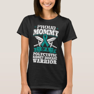 Mami einer polyzystischen Nierenerkrankung Warrior T-Shirt