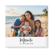 Mami Etablierte Foto-Geschenkmagnet