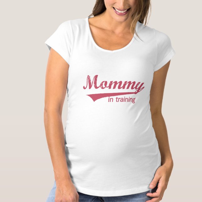 Mami in Training T - Shirt (Vorderseite)