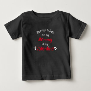 Mami ist mein Valentinstag sorry Ladys Baby T-Shir T-shirt