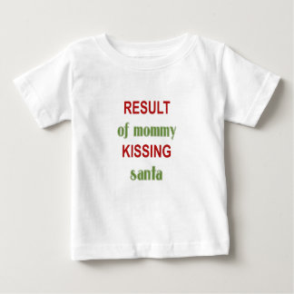 Mami küsst santa baby t-shirt