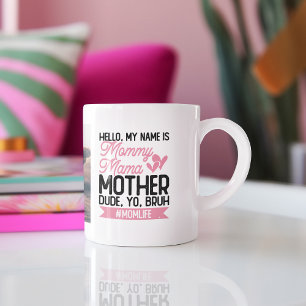 Mami Mom Bruh Lustige Mom Foto Kaffeetasse