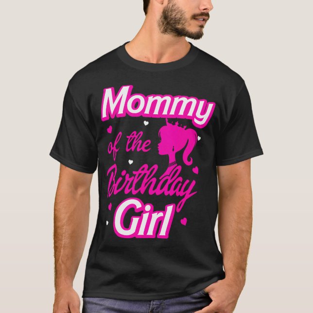 Mami of the Birthday Girl Doll Family Party Dekora T-Shirt (Vorderseite)