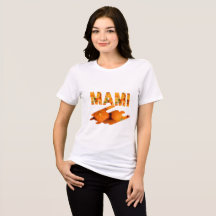 MAMI Orange Typografie Kunst