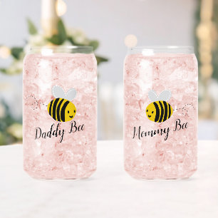 Mami & Papi Biene Neue Eltern Dosenglas