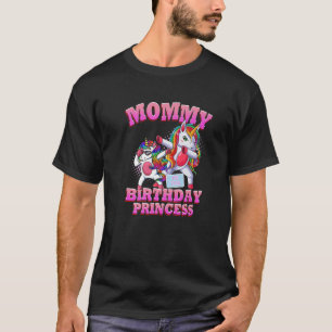 Mami von der Geburtstagsprinzessin Dabbing Unicorn T-Shirt