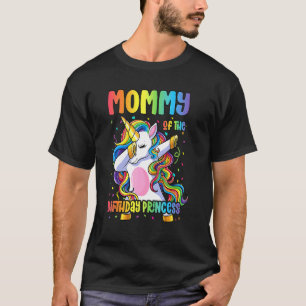 Mami von der Geburtstagsprinzessin Dabbing Unicorn T-Shirt