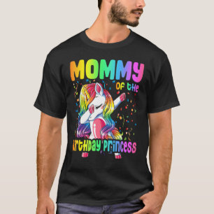 Mami von der Geburtstagsprinzessin Dabbing Unicorn T-Shirt