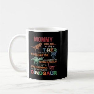 Mami you are my favorite Dinosaur Dino Fan Baby m Kaffeetasse