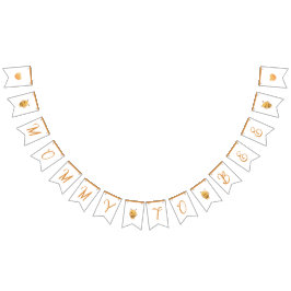 Mami zu Baby-Dusche Party Wimpelkette