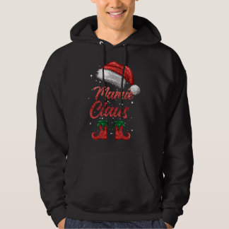 Mamie Claus Matching Family Frohe Weihnachten Weih Hoodie