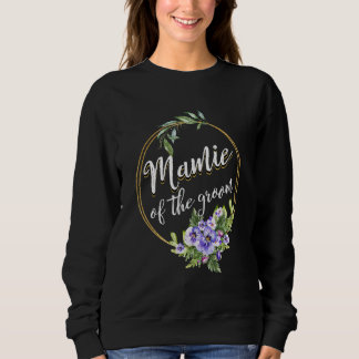 Mamie des Bräutigams Hochzeits-Junggesellenabschie Sweatshirt