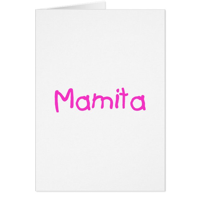 Mamita (Vorne)