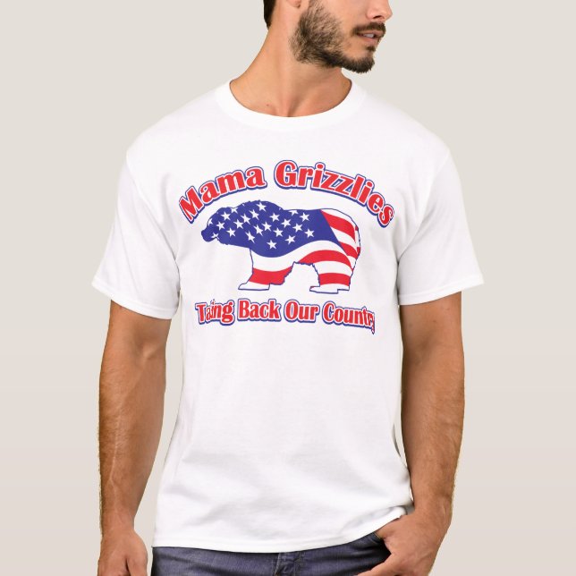 Mamma-Grizzly T-Shirt (Vorderseite)