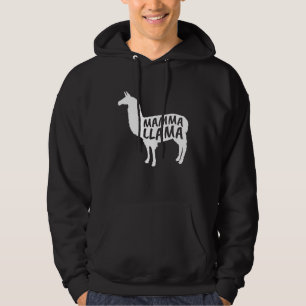 Mamma Llama Alpaca Lover Hoodie