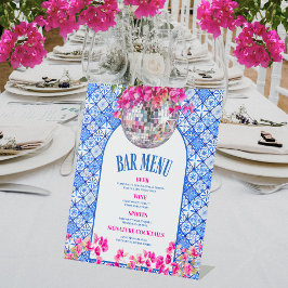 Mamma Mia Bar Menu Signature Cocktail Sockelschild