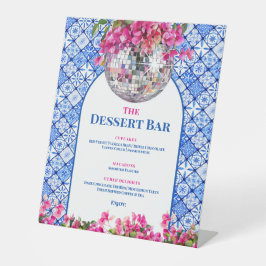 Mamma Mia Dessertbar Sockelschild