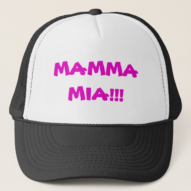 Mamma Mia!! Kappe (Vorderseite)