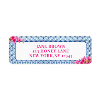 Mamma Mia! return address label
