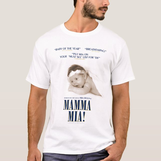 Mamma Mia T-Shirt (Vorderseite)