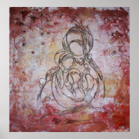 Mamma und I - Canvas Print