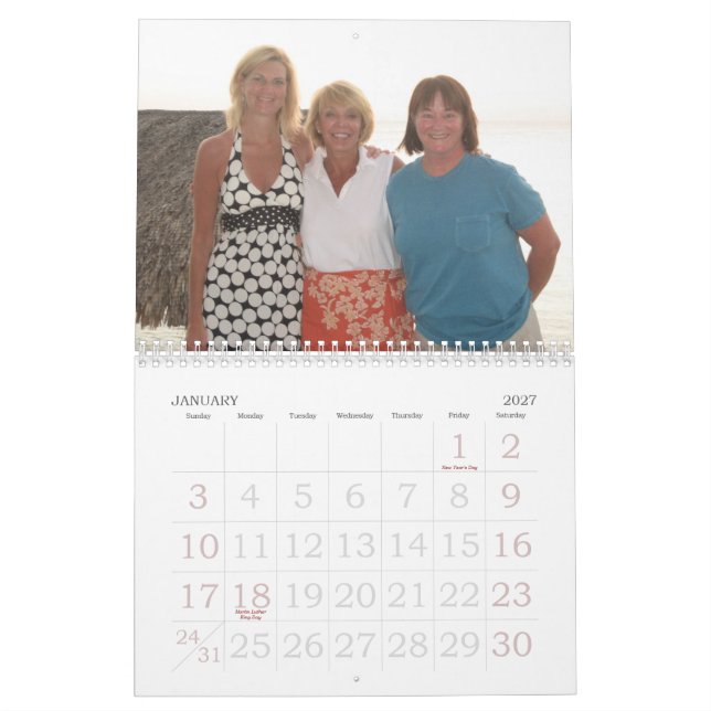 Mamma- und Linda-Kalender Kalender (Jan 2027)