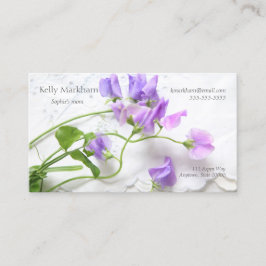 Mammakontakt der süßen Erbsen Telefonnummerkarte