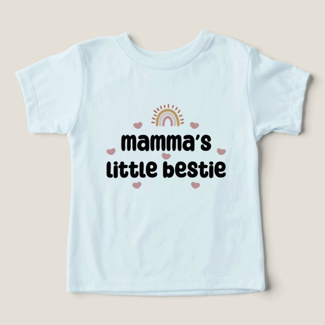 Mamma's Little Bestie - für Mama & Baby (Design Vorderseite)