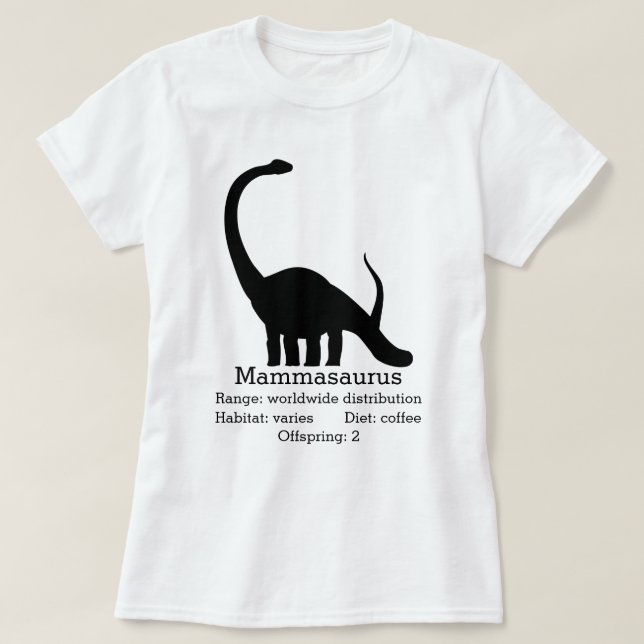 Mammasaurus-Mama T-Shirt (Design vorne)