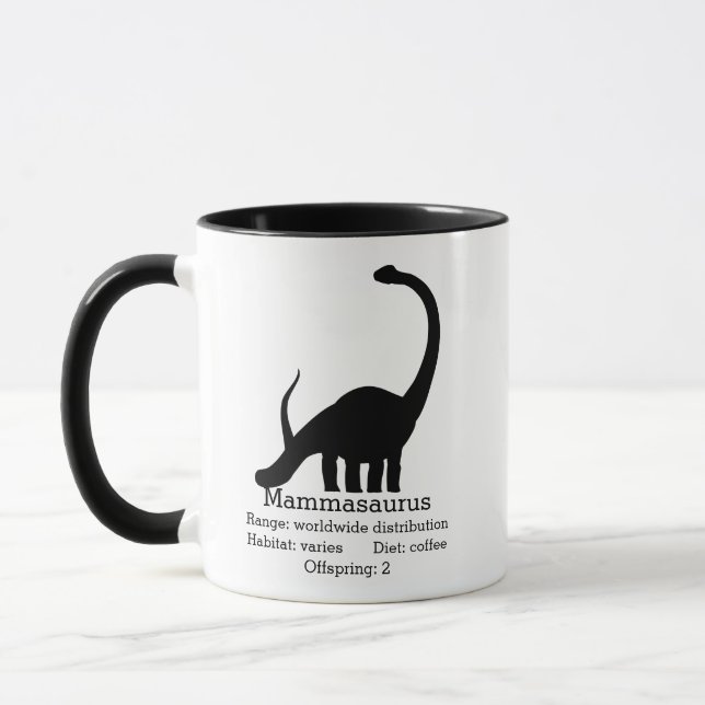 Mammasaurus-Mama Tasse (Links)