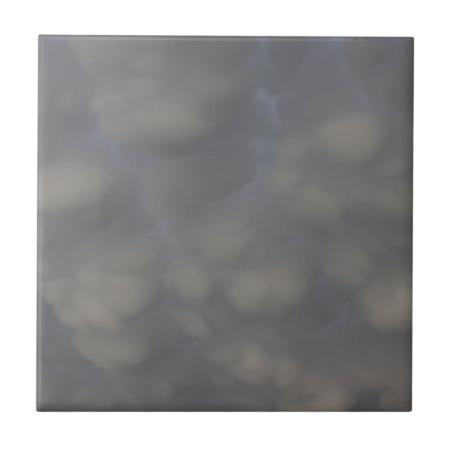 Mammatus Cloud Keramik Tile Fliese (Vorderseite)