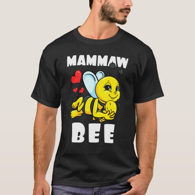 Mammaw Bekleidung Familienoutfit Kinderankündigung T-Shirt (Vorderseite)
