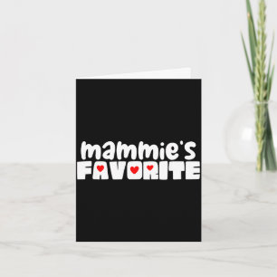 Mammies Lieblingsenkelkind lustiger Muttertag Karte