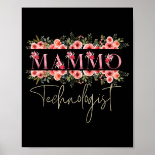 Mammo-Technologe Mammographie-Tech Poster