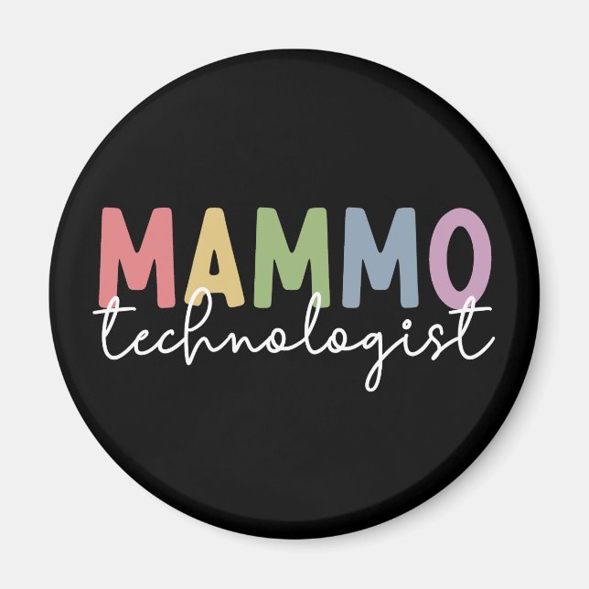 Mammographie Technologin Mammo Radiology Magnet (Vorne)