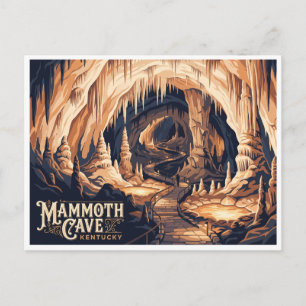 Mammoth Cave Kentucky Postkarte