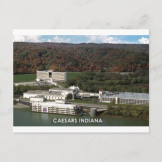 Mammoth Cave KY & Caesars Palace IN Postkarte